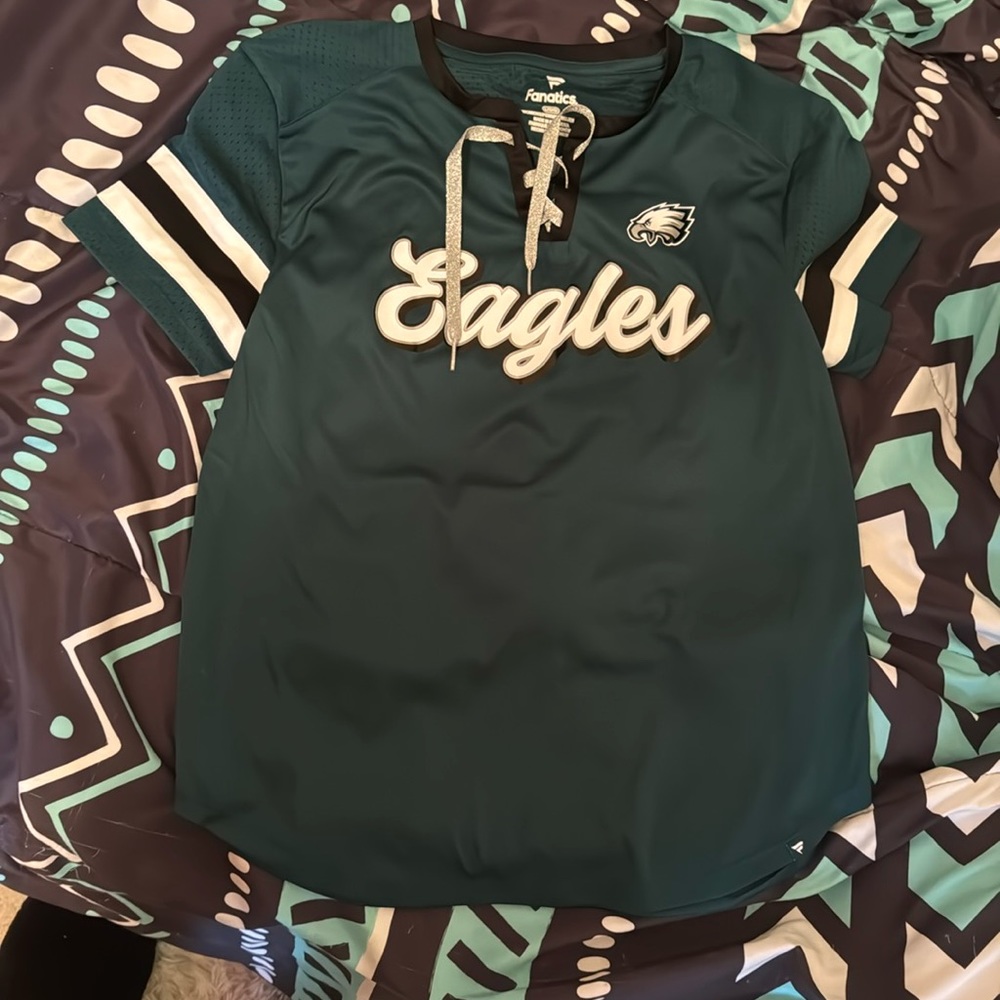 Eagles fan jersey womens